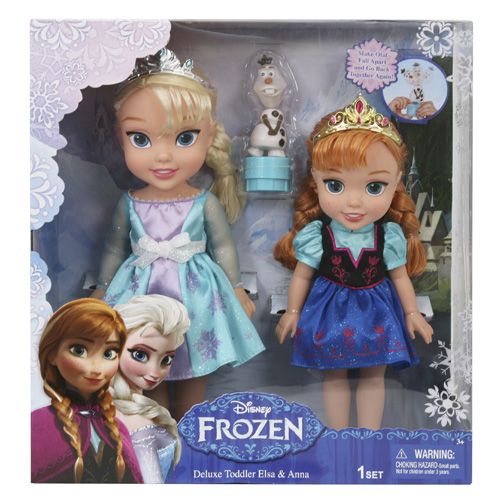 Игровой набор из серии Холодное Сердце - Принцессы Дисней, 2 куклы и Олаф  